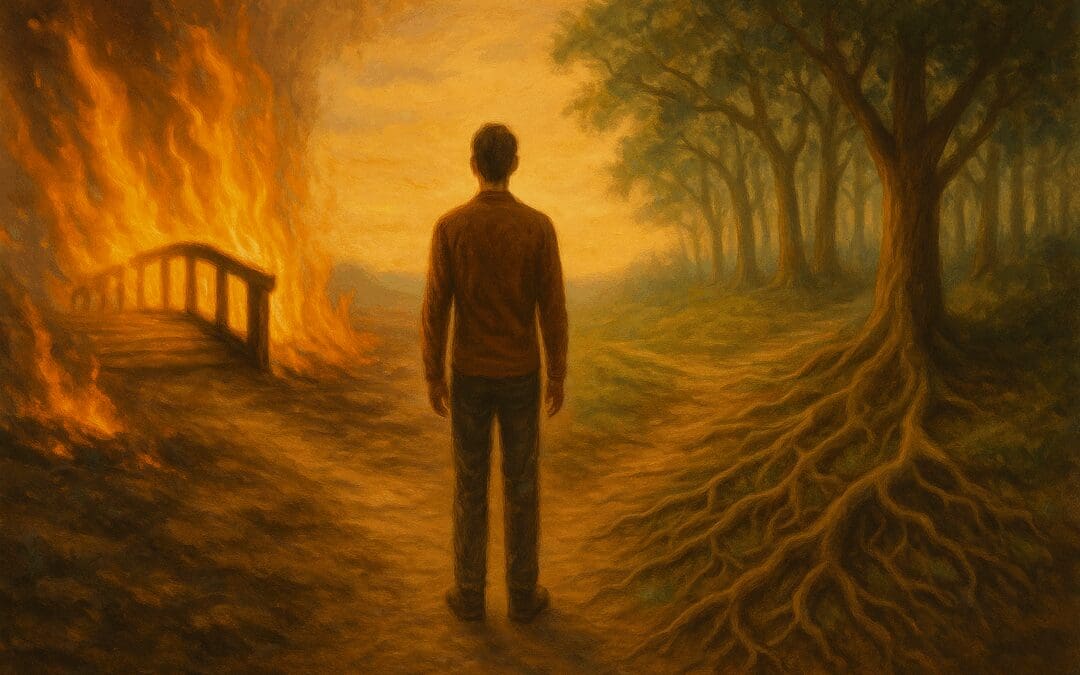 Burning Bridges or Building Roots?